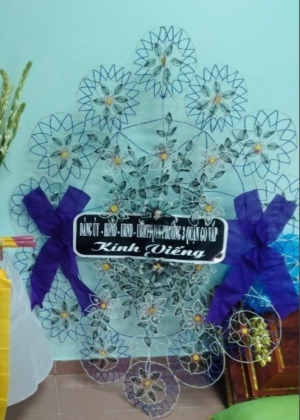 Vòng Hoa Cườm Lớn