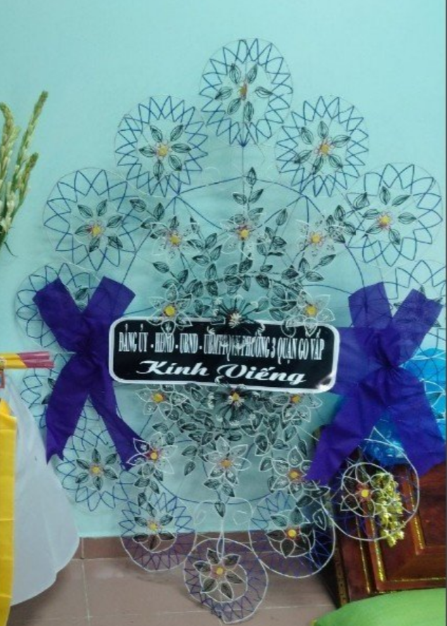 Vòng Hoa Cườm Lớn