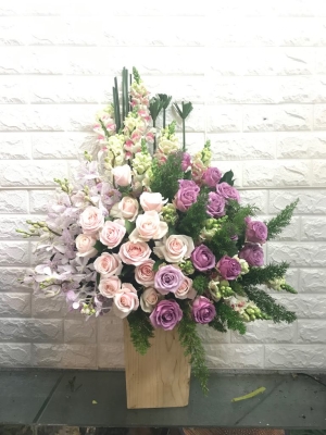 Cách Cắm Hoa Hồng Phi Yến (mõn xói) để bàn đẹp 2019